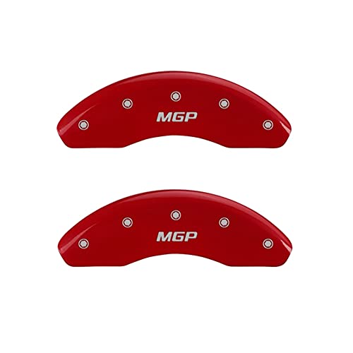 MGP Caliper Covers 16237SMGPRD Red Caliper Cover, Set of 4