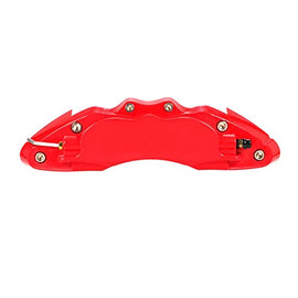 Brake Caliper Cover - Brake Caliper Covers Front & Rear Kits - Rear Brake Caliper Cover Guard Protector Cover Universal for Front and Rear Wheel Hub Assessoires Asaim, Red