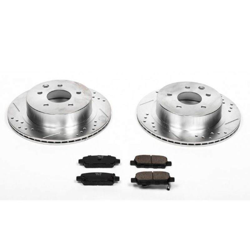 Power Stop 03-05 Infiniti G35 Rear Z23 Evolution Sport Brake Kit