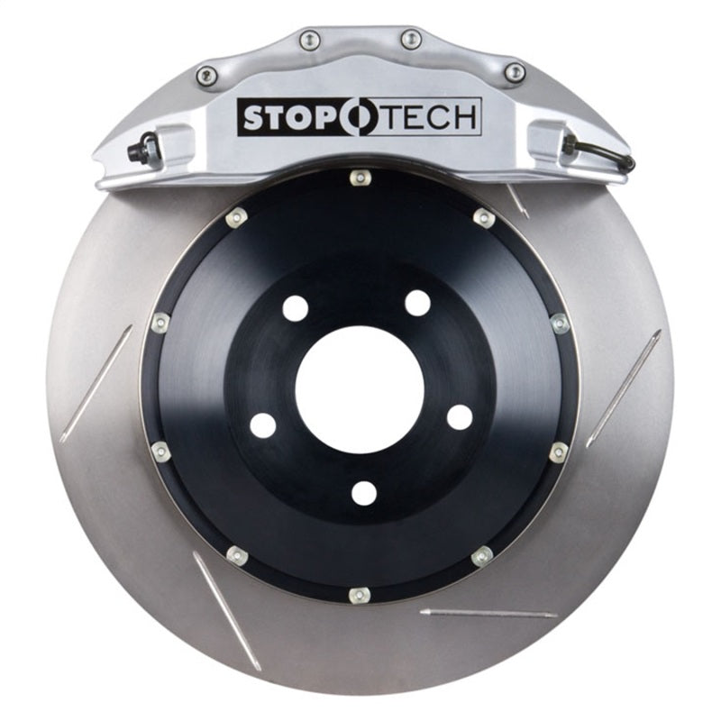 StopTech 08-11 BMW 335i (E90/92) Silver ST-60 Calipers 355x32mm Slotted Rotors Front Big Brake Kit