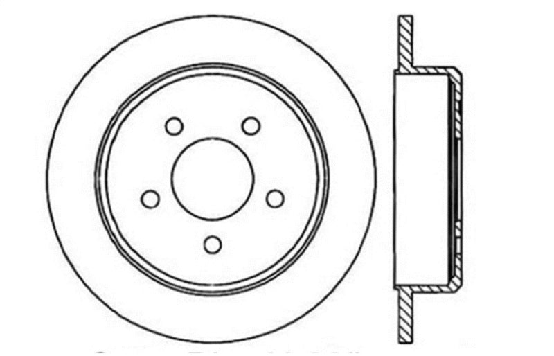 StopTech Drilled Sport Brake Rotor