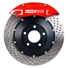 Load image into Gallery viewer, StopTech 06-12 Mitsubishi Eclipse Red ST-40 Calipers 355x32mm Drilled Rotors Front Big Brake Kit