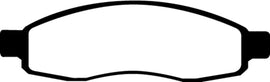 EBC 04-05 Infiniti QX56 5.6 Redstuff Front Brake Pads