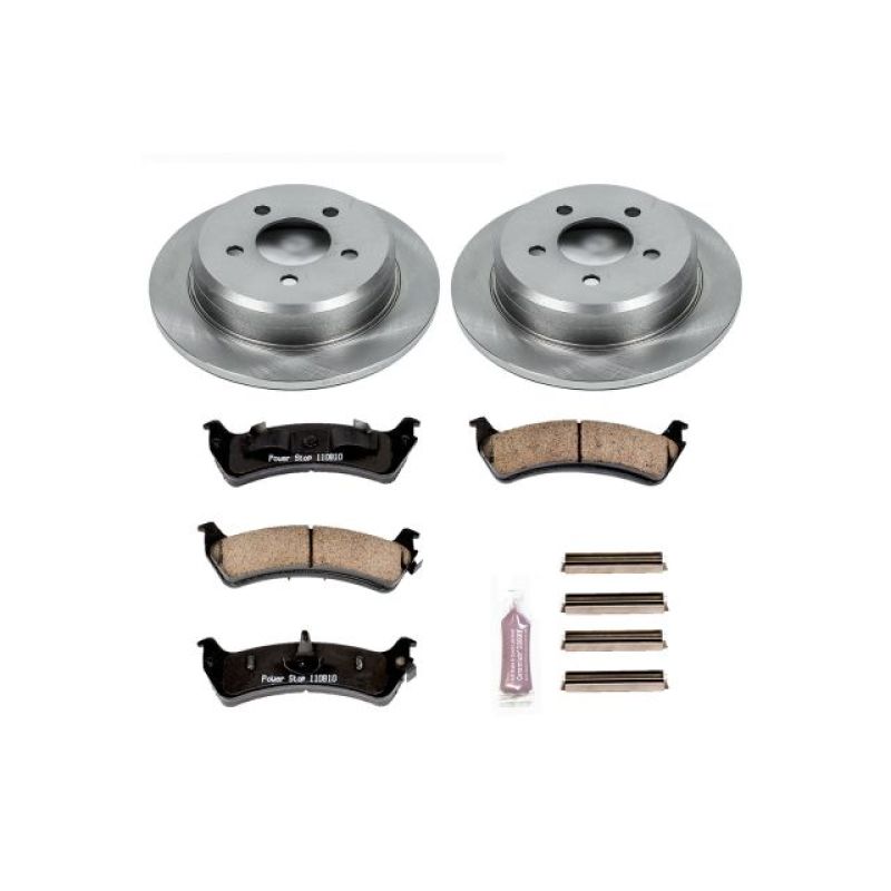 Power Stop 93-94 Jeep Grand Cherokee Rear Autospecialty Brake Kit