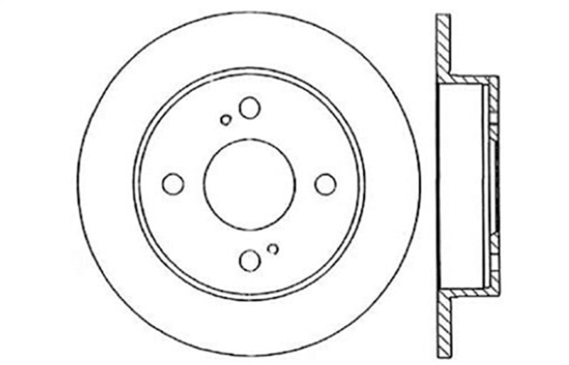 StopTech Drilled Sport Brake Rotor