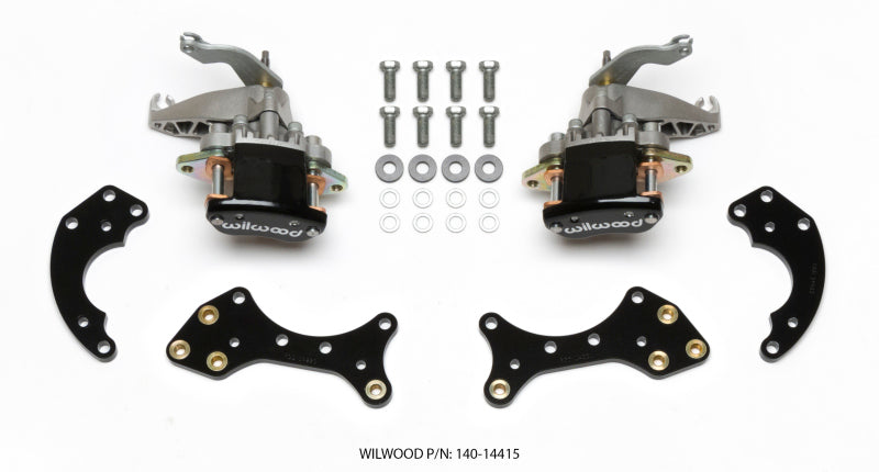 Wilwood P/S Retrofit Kit w/MC4 P-Brake Forged Dynalite Pro Street 12.19in Rear Kits