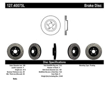 Load image into Gallery viewer, StopTech Slotted &amp; Drilled Sport Brake Rotor