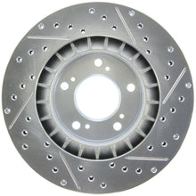 Load image into Gallery viewer, StopTech Select Sport 2000-2009 Honda S2000 Drilled and Slotted Front Right Brake Rotor