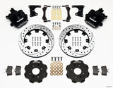 Wilwood Combination Parking Brake Rear Kit 12.19in Drilled Civic / Integra Drum 2.71 Hub Offset