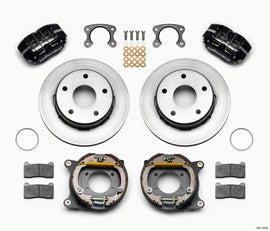 Wilwood Dynapro Lug Mount P/S Park Brake Kit Small Ford 2.36in Off Bronco 5 x 5.50