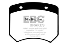 Load image into Gallery viewer, EBC Lockheed LD20 Caliper Orangestuff Brake Pads