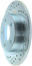 Load image into Gallery viewer, StopTech Select Sport 92-02 Cadillac Eldorado Right Slotted &amp; Drilled Sport Brake Rotor - Rear
