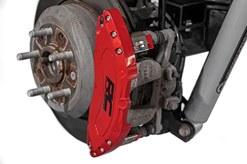 Rough Country Brake Caliper Covers for 18-23 Jeep Wrangler JL/Gladiator - 71142A