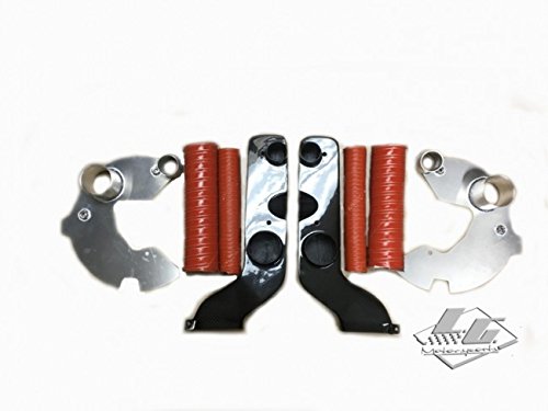 LG Motorsports G2 C7 Spindle Duct Brake Cooling kit