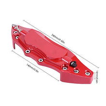 Load image into Gallery viewer, Qiilu 2pcs Caliper Covers Rear Brake Caliper Cover Guard Protector Cover Universal for Wheel Hub 16in-17in Medium