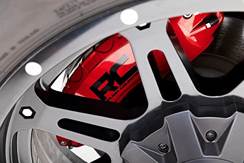 Rough Country Brake Caliper Covers for 18-23 Jeep Wrangler JL/Gladiator - 71142A