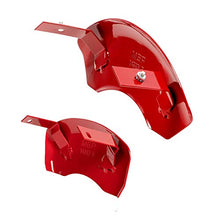 Load image into Gallery viewer, MGP Caliper Covers 14223SIMPRD 'Impala' Engraved Caliper Cover with Red Powder Coat Finish and Silver Characters, (Set of 4)