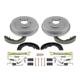 Power Stop KOE15318DK Autospecialty Rear Replacement Brake Kit-OE Brake Drums & Ceramic Brake Pads