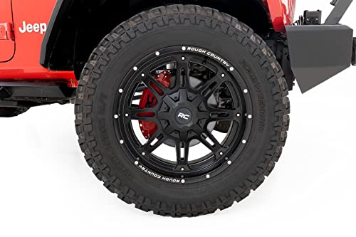 Rough Country Brake Caliper Covers for 18-23 Jeep Wrangler JL/Gladiator - 71142A