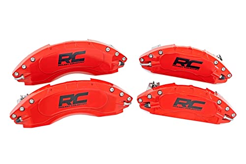 Rough Country Brake Caliper Covers for 18-23 Jeep Wrangler JL/Gladiator - 71142A