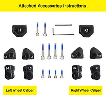Load image into Gallery viewer, YOSAYUSA Car Caliper Covers for Tesla Model 3, 18&quot;(235/45) 19&quot;(235/40) Wheel Hub Car Brake Calliper Protector, for 2017-2023 Model 3, Set of 4 Car Callipers Cover Model 3 Accessories Yellow