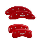 MGP Caliper Covers 16238SMGPRD Red Brake Covers