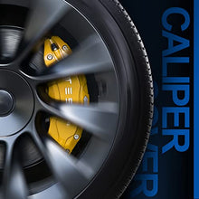Load image into Gallery viewer, Caliper Covers Set of 4 Compatible with Tesla Model Y Accessories, 2017-2022 19 20 Inch Wheel Hub Front and Rear Brake Caliper Covers，Fit For Tesla Model Y Yellow Brake Caliper (Not Fit Tesla Model 3)