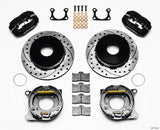 Wilwood Forged Dynalite P/S Park Brake Kit Drilled Big Ford 2.36in Offset Currie Blank