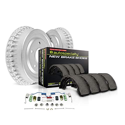 Power Stop KOE15265DK Autospecialty Rear Replacement Brake Kit-OE Brake Drums & Ceramic Brake Pads