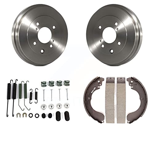 Transit Auto - Rear Brake Drum Shoes And Spring Kit For Nissan Sentra Versa Cube K8N-100391