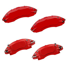 AOOA Caliper Covers Red Brake Covers Fits 2016-2020 Camaro (set of 4)