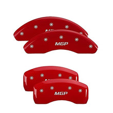 Load image into Gallery viewer, MGP Caliper Covers 16237SMGPRD Red Caliper Cover, Set of 4