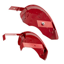 Load image into Gallery viewer, MGP Caliper Covers 55001SHEMRD 'Hemi' Engraved Caliper Cover with Red Powder Coat Finish and Silver Characters, (Set of 4)
