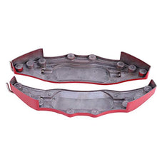 Load image into Gallery viewer, Qiilu 2pcs Caliper Covers Rear Brake Caliper Cover Guard Protector Cover Universal for Wheel Hub 16in-17in Medium