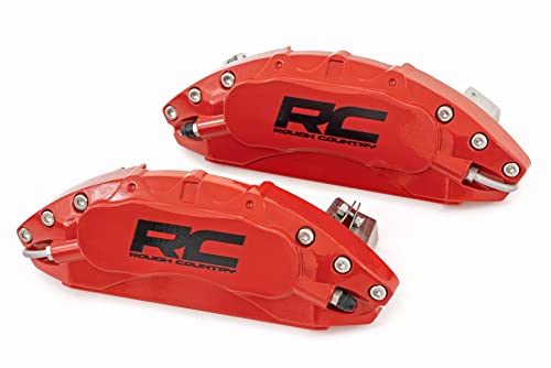 Rough Country Brake Caliper Covers for 18-23 Jeep Wrangler JL/Gladiator - 71142A
