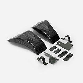 for Nissan R35 GTR Front Brake Cooling Kit Set Carbon Fiber Fit 2008-2011