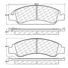 Load image into Gallery viewer, StopTech 2016 Chevy Tahoe Street Touring Front Brake Pads