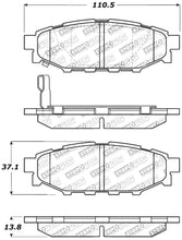Load image into Gallery viewer, StopTech Performance 08-10 WRX Rear Brake Pads
