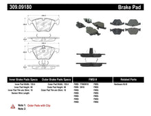 Load image into Gallery viewer, StopTech Performance 07-09 BMW E90/E92/E93 335i Coupe/Sedan Front Brake Pads D918