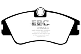 EBC 93-96 Volkswagen Eurovan 2.5L Solid Rotors Ultimax2 Front Brake Pads