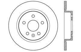 StopTech Sport Cross Drilled Brake Rotor - Front Right