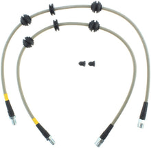 Load image into Gallery viewer, StopTech 10-15 BMW 550i Stainless Steel Front Brake Lines