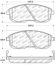 Load image into Gallery viewer, StopTech Performance 02-05 350z / 03-04 G35 / 03-05 G35X Front Brake Pads