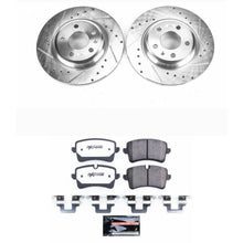 Load image into Gallery viewer, Power Stop 12-13 Audi A6 Rear Z26 Street Warrior Brake Kit