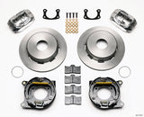 Wilwood Forged Dynalite P/S Park Brake Kit Polished Big Ford New 2.50in Offset Currie Blank