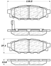 Load image into Gallery viewer, StopTech 13-16 Subaru BRZ/Scion FR-S Street Performance Rear Brake Pads