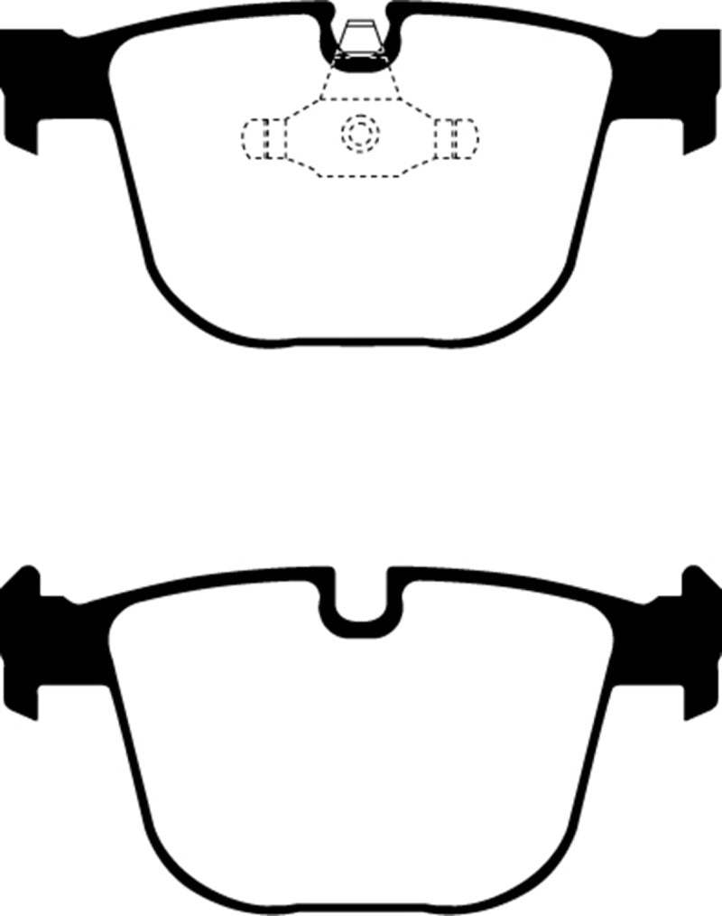 EBC 08-10 BMW M3 4.0 (E90) Ultimax2 Rear Brake Pads