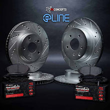 Load image into Gallery viewer, R1 Concepts Front Rear Brakes and Rotors Kit |Front Rear Brake Pads| Brake Rotors and Pads| Performance Off-Road Brake Pads and Rotors|fits 2017-2022 Nissan Titan