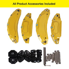 Load image into Gallery viewer, YOSAYUSA Car Caliper Covers for Tesla Model 3, 18&quot;(235/45) 19&quot;(235/40) Wheel Hub Car Brake Calliper Protector, for 2017-2023 Model 3, Set of 4 Car Callipers Cover Model 3 Accessories Yellow