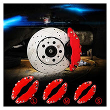 Load image into Gallery viewer, 4PCS 3D Universal Red Style Car Disc Brake Caliper Covers Front &amp; Rear Car Caliper Cover